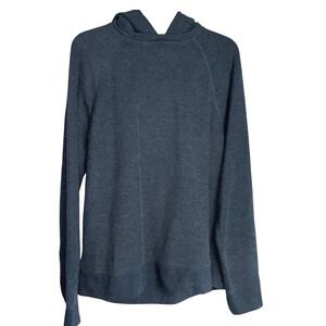 Banana Republic Hoodie Men Medium Dark Gray Lightweight Athleisure Outdoor